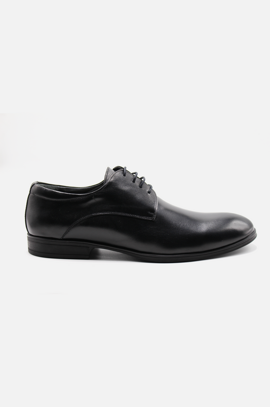 Timeless Black Leather Formal Lace Ups