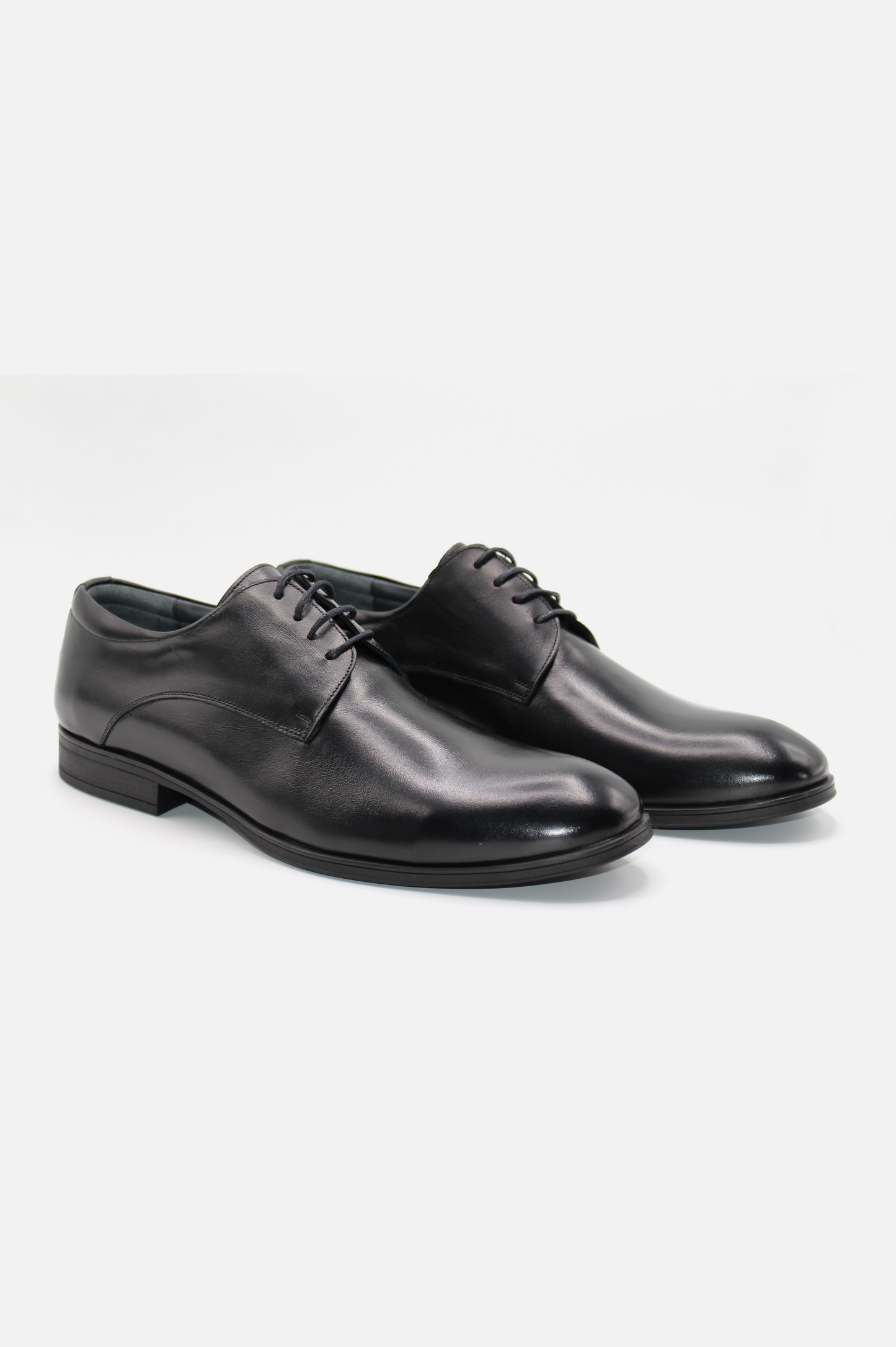 Timeless Black Leather Formal Lace Ups