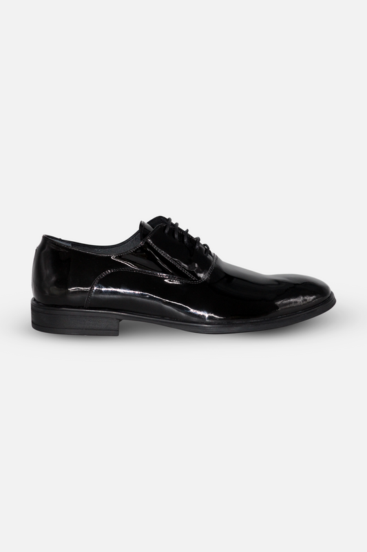 Black Glossy Formal Shoes