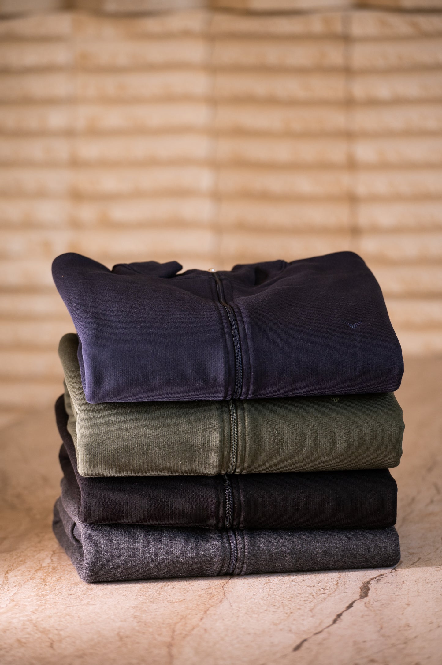Full-Zip Mock Neck Jacket